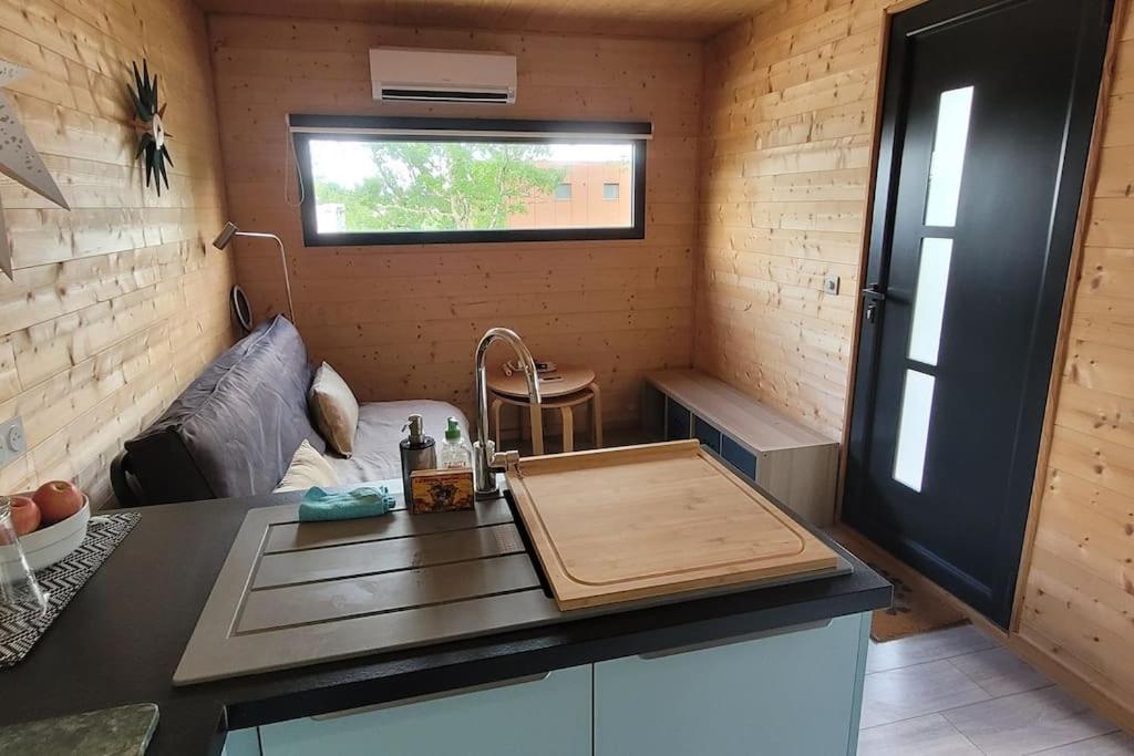 Villa Tiny House Sud Du Lot Le Montat Esterno foto